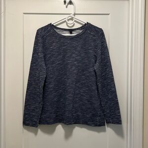 J. Crew Dark Blue Knit Top